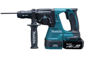 Makita SDS-Plus-Accu-combihamer 18 V 5 Ah Li-ion