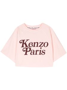 Kenzo t-shirt crop 'Kenzo by Verdy' - Rose