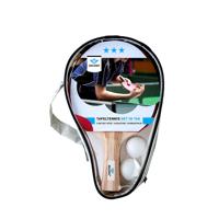 Tafeltennisset 2x 3-ster bat + 2 ballen Tafeltennisset 2x 3-ster bat + 2 ballen
