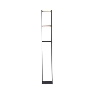 Paul Neuhaus Strakke vloerlampContura zwart - 401-18