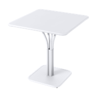 Fermob Luxembourg tuintafel kolom 71x71 cm Cotton White
