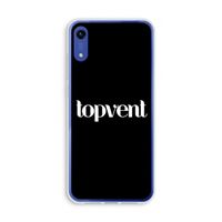 Topvent Zwart: Honor Play 8A Transparant Hoesje