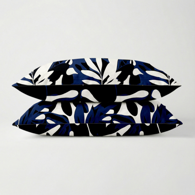 2-PACK: Kussenslopen - Painted Leafs - Dekbed-Discounter.nl