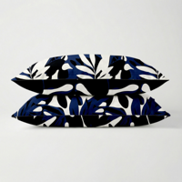 2-PACK: Kussenslopen - Painted Leafs - Dekbed-Discounter.nl