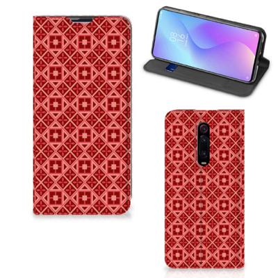 Xiaomi Redmi K20 Pro | Hoesje met Magneet | Batik Rood