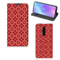 Xiaomi Redmi K20 Pro | Hoesje met Magneet | Batik Rood