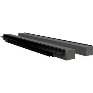 Rittal VX 8618.812 Kabelinvoeringsplaat Aluminium Grijs 4 stuk(s)