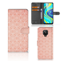 Xiaomi Redmi Note 9 Pro | Note 9S Telefoon Hoesje Pattern Orange - thumbnail