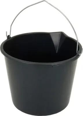 Gripline Emmer 12 liter zwart
