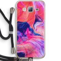 Earth And Ocean: Samsung Galaxy J3 (2016) Transparant Hoesje met koord