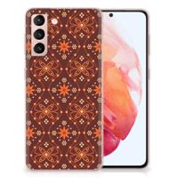 Samsung Galaxy S21 | TPU bumper | Batik Brown