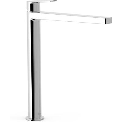 Wastafelkraan Tres Project | Opbouw | Mengkraan | Hoog model | 1-hendel | Rond | Chroom