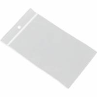 Gripzakjes/verpakkingszakjes - 100x stuks - transparant - 20 x 20 cm - gripsluiting zakjes