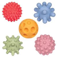 Tullo Zintuiglijke ballen 5 stuks. Pastel Tullo Zintuiglijke ballen 5 stuks. Pastel