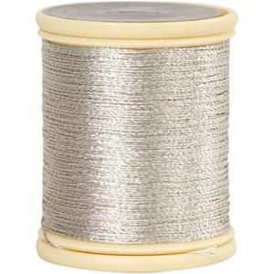 Zilver metallic knutsel draad - 40 meter - 0.36 mm dik - touw - hobby draad   -