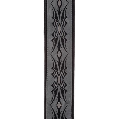 Planet Waves 50F06 band & steun voor muziekinstrumenten Gitaar Zwart, Grijs Leer, Nylon