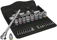 Wera 8100 SB 11 Zyklop Metal-ratelset, omschakelpal, 3/8"-aandrijving, inch , 29 -delig - 1 stuk(s) - 05004051001 - thumbnail