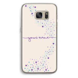 Sterren: Samsung Galaxy S7 Transparant Hoesje