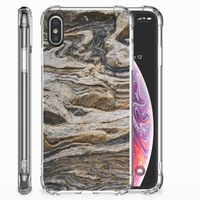 Apple iPhone X | Xs Anti-Shock Hoesje Steen - thumbnail