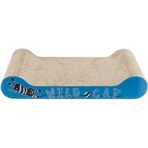 Trixie krabkarton catnip blauw