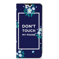 Samsung Galaxy A33 5G Design Case Flowers Blue DTMP