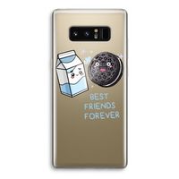 Best Friend Forever: Samsung Galaxy Note 8 Transparant Hoesje