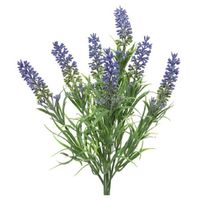 Lavandula/lavendel kunstplant 34 cm bosje - Kunstplanten - thumbnail