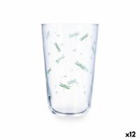 Waterglas Quid Velvet Groen Glas 400 ml (12 Stuks)