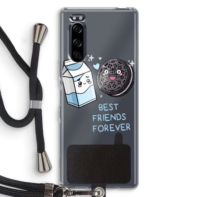 Best Friend Forever: Sony Xperia 5 Transparant Hoesje met koord