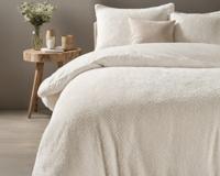 RoyalTextile - Teddy Fur Dekbedovertrek - Beige - 200 x 220 RoyalTextile - Teddy Fur Dekbedovertrek - Beige - 200 x 220