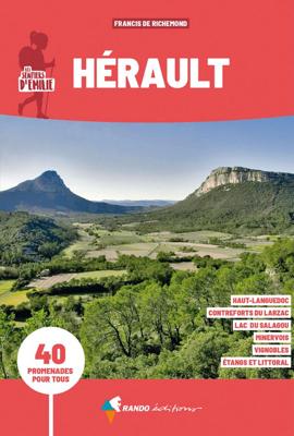Wandelgids Hérault sent émilie 40 prom. | Rando Editions