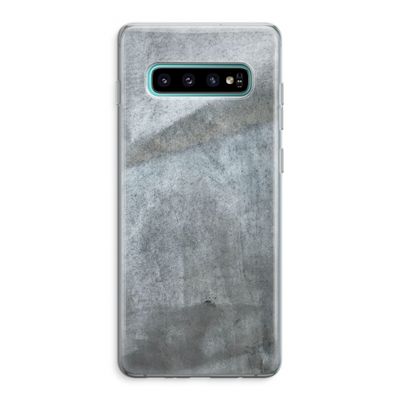 Grey Stone: Samsung Galaxy S10 Plus Transparant Hoesje