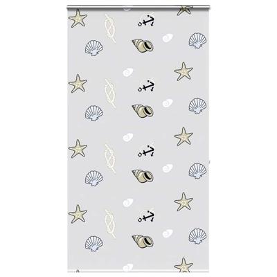 Doucherolgordijn met cassette 140x240 cm stofbreedte 136 cm