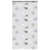 Doucherolgordijn met cassette 140x240 cm stofbreedte 136 cm
