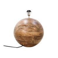 HSM Collection tafellamp Timber - naturel - 50x40 cm - Leen Bakker