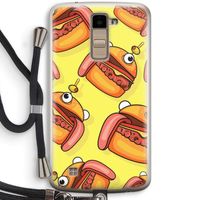 Hamburger: LG K10 (2016) Transparant Hoesje met koord Hamburger: LG K10 (2016) Transparant Hoesje met koord