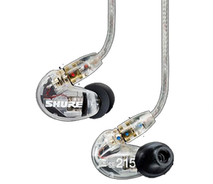 Shure SE215 Transparant