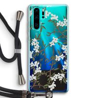 Blossoming spring: Huawei P30 Pro Transparant Hoesje met koord