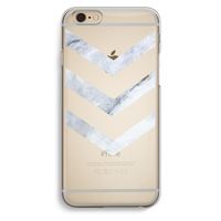Marmeren pijlen: iPhone 6 / 6S Transparant Hoesje