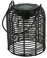 Countryfield solar hanglamp Dara S warm wit, zwart