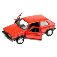 Speelgoed Volkswagen auto - rood - die-cast metaal - 13 cm - Model Golf 1 GTI