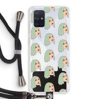 King Kylie: Samsung Galaxy A71 Transparant Hoesje met koord