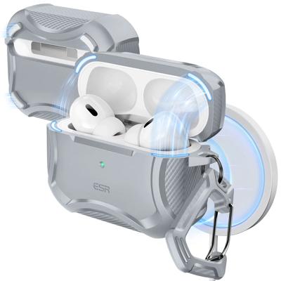 AirPods Pro 3 Cyber Tough Magnetic Case - Gray
