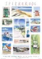 Kunstdruk Andy Airfixx - Spiekeroog 50x70cm