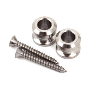 Fender buttons voor straplocks chroom (set van 2)