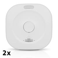 Alecto SMARTSMOKE11 2x - Smart Wifi rookmelder - 2 pack