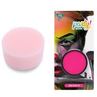 Carnaval schmink - Roze - met kwast en sponsje - Gezicht/lichaam - 12 ml - kind/volwassenen