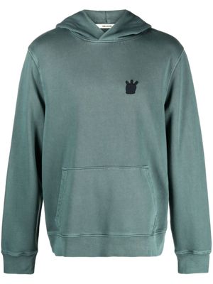 Zadig&Voltaire hoodie Sanchi Skull en coton - Vert