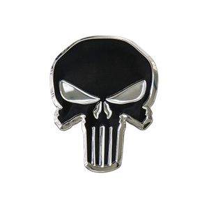 Aluminium Embleem/Logo - Skull - 7,5x5,5cm AV233299