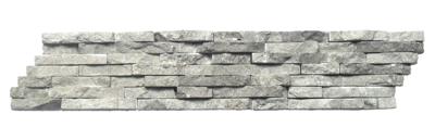 Steenstrips 05 Light Gray Marmer 10x50 cm